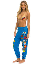 Classic VINTAGE PATCH SWEATPANTS - OCEAN