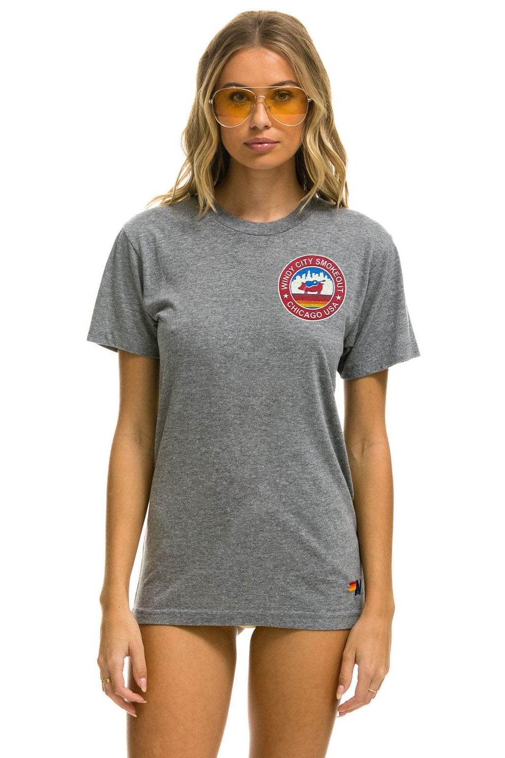 Classic WINDY CITY SMOKEOUT 2023 TEE - HEATHER GREY