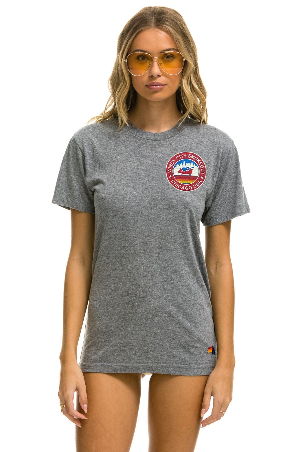 Classic WINDY CITY SMOKEOUT 2023 TEE - HEATHER GREY