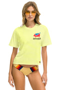 Classic WINDY CITY SMOKEOUT 2024 BOYFRIEND TEE SHIRT - NEON YELLOW