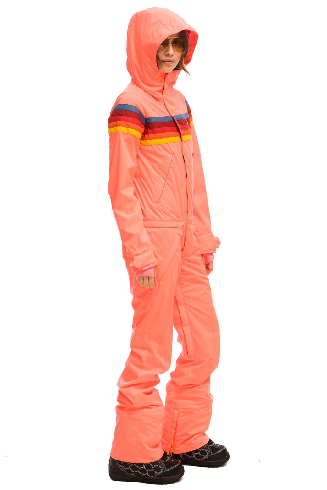 Classic WOMENS 3 LAYER POWDER SUIT - NEON FLAMINGO