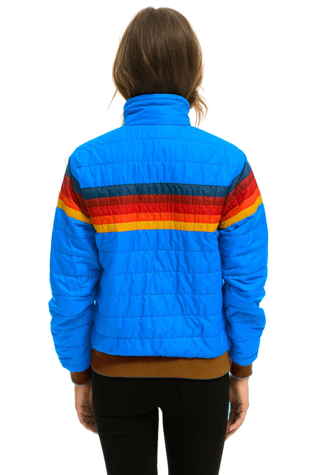 Classic 5 STRIPE JACKET - BLUE CINA GLOSSY