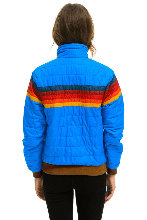 Classic 5 STRIPE JACKET - BLUE CINA GLOSSY