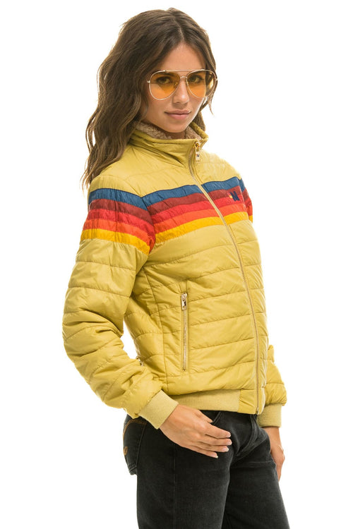 Classic 5 STRIPE JACKET - KHAKI
