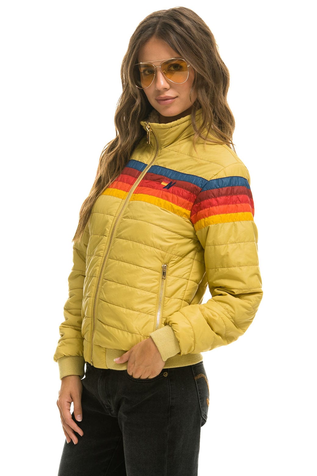 Classic 5 STRIPE JACKET - KHAKI
