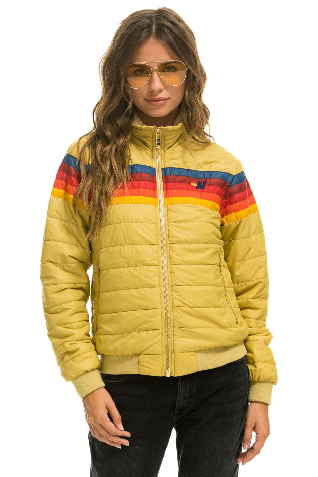 Classic 5 STRIPE JACKET - KHAKI