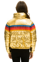 Classic 5 STRIPE APRES JACKET - GLOSSY GOLD