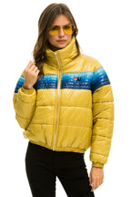 Classic 5 STRIPE APRES JACKET - GLOSSY KHAKI