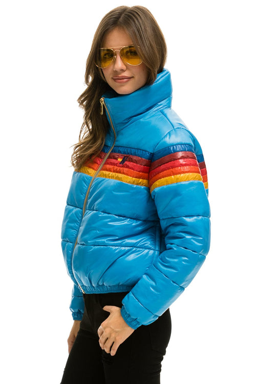 Classic 5 STRIPE APRES JACKET - GLOSSY OCEAN