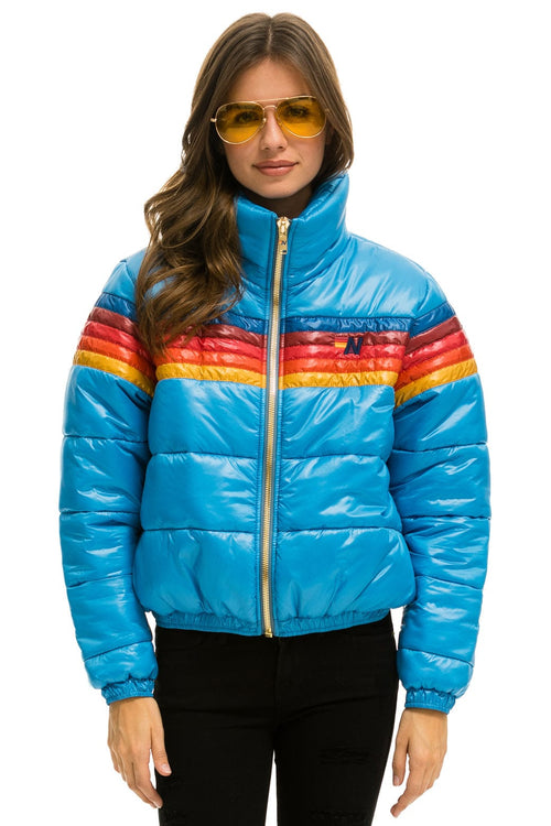 Classic 5 STRIPE APRES JACKET - GLOSSY OCEAN