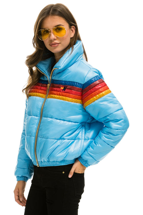 Classic 5 STRIPE APRES JACKET - GLOSSY SKY