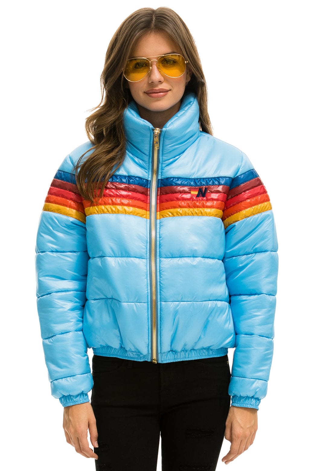 Classic 5 STRIPE APRES JACKET - GLOSSY SKY