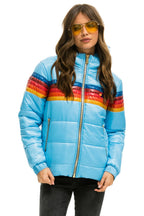 Classic 5 STRIPE TREKKER JACKET - GLOSSY SKY