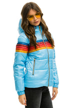 Classic 5 STRIPE TREKKER JACKET - GLOSSY SKY