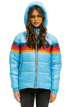 Classic 5 STRIPE TREKKER JACKET - GLOSSY SKY