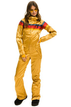 Classic WOMENS 5 STRIPE SATIN POWDER SUIT - CHAMPAGNE
