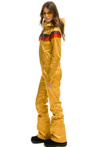 Classic WOMENS 5 STRIPE SATIN POWDER SUIT - CHAMPAGNE