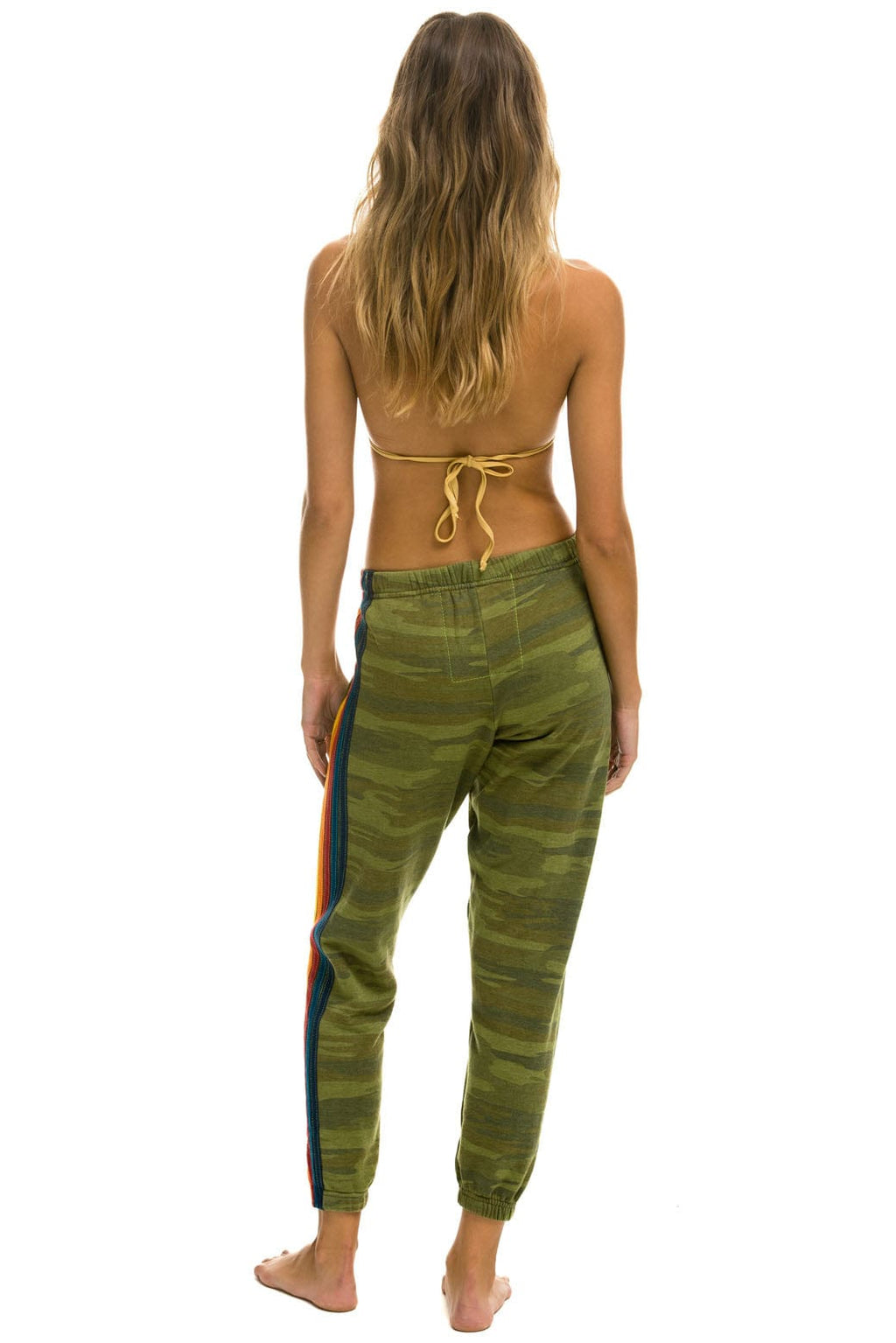 Classic 5 STRIPE SWEATPANTS - CAMO