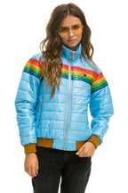 Classic 6 STRIPE JACKET - GLOSSY SKY