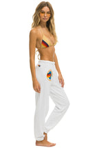 Classic AVIATOR NATION ASPEN SWEATPANTS - WHITE