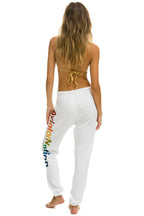 Classic AVIATOR NATION ASPEN SWEATPANTS - WHITE