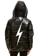 Classic BOLT LUXE TREKKER JACKET - GLOSSY BLACK