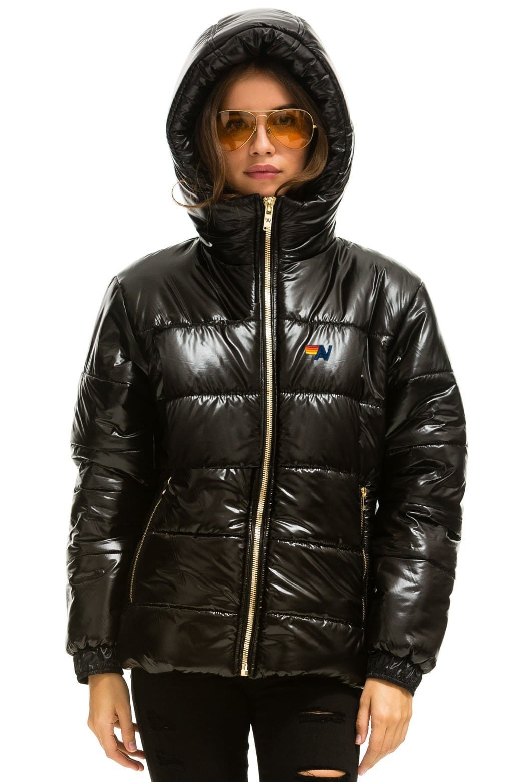 Classic BOLT LUXE TREKKER JACKET - GLOSSY BLACK