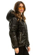 Classic BOLT LUXE TREKKER JACKET - GLOSSY BLACK