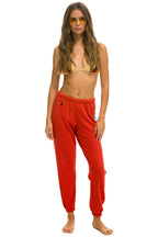 Classic CHECK LEG SWEATPANTS - RED WHITE BLUE