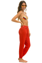 Classic CHECK LEG SWEATPANTS - RED WHITE BLUE