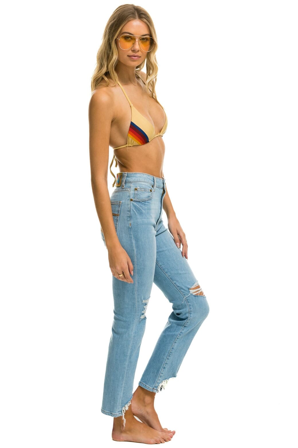 Classic HIGH RISE SLIM BOOT JEAN - SUPER LIGHT