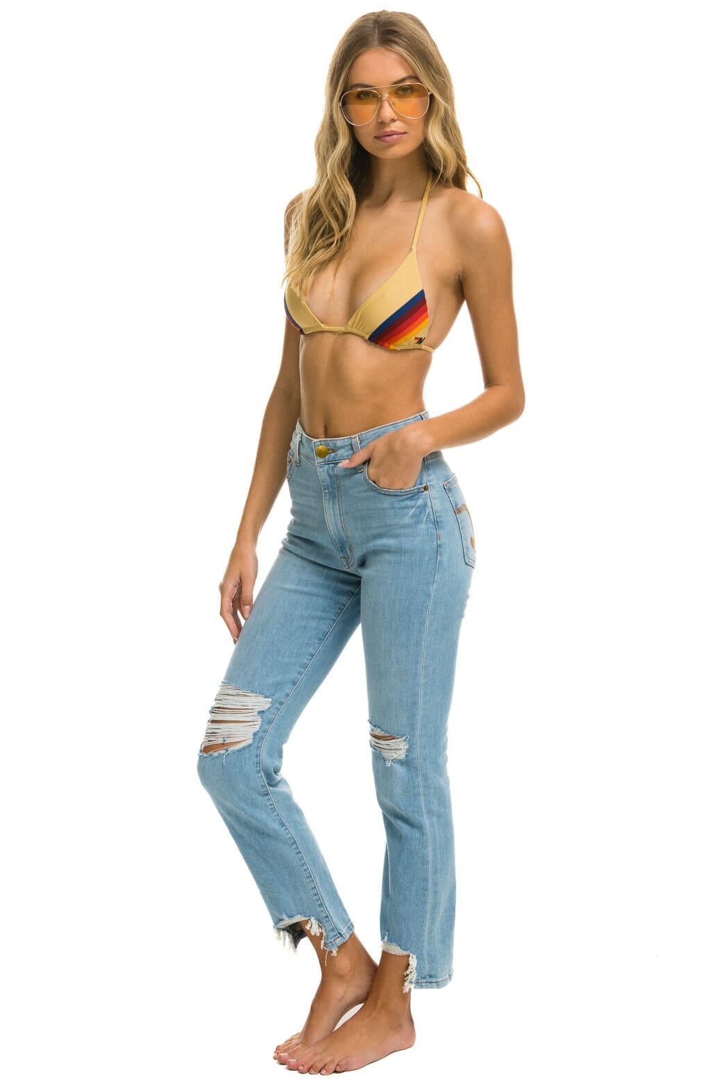 Classic HIGH RISE SLIM BOOT JEAN - SUPER LIGHT