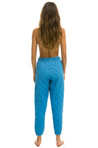 Classic QUILTED SWEATPANTS - OCEAN