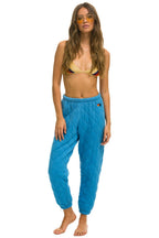 Classic QUILTED SWEATPANTS - OCEAN