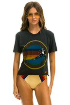 Classic SIGNATURE ASPEN BOYFRIEND TEE - CHARCOAL