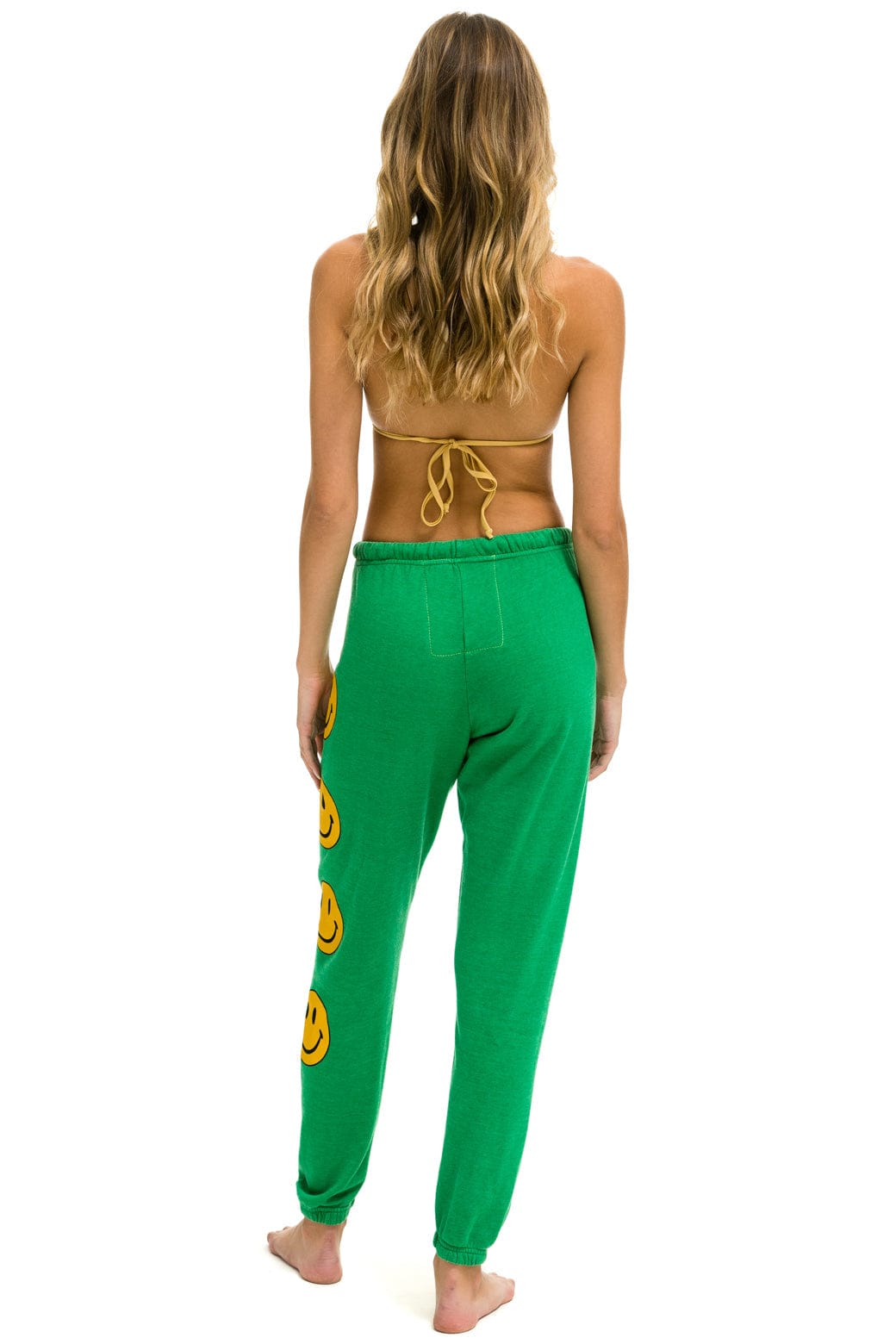 Classic SMILEY 2 SWEATPANTS - KELLY GREEN