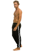 Classic ZEBRA STRIPE SWEATPANTS - BLACK ZEBRA