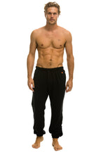 Classic ZEBRA STRIPE SWEATPANTS - BLACK ZEBRA